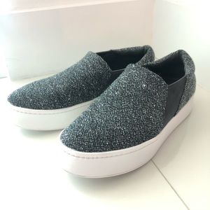Vince Platform Knit Slip On Sneakers